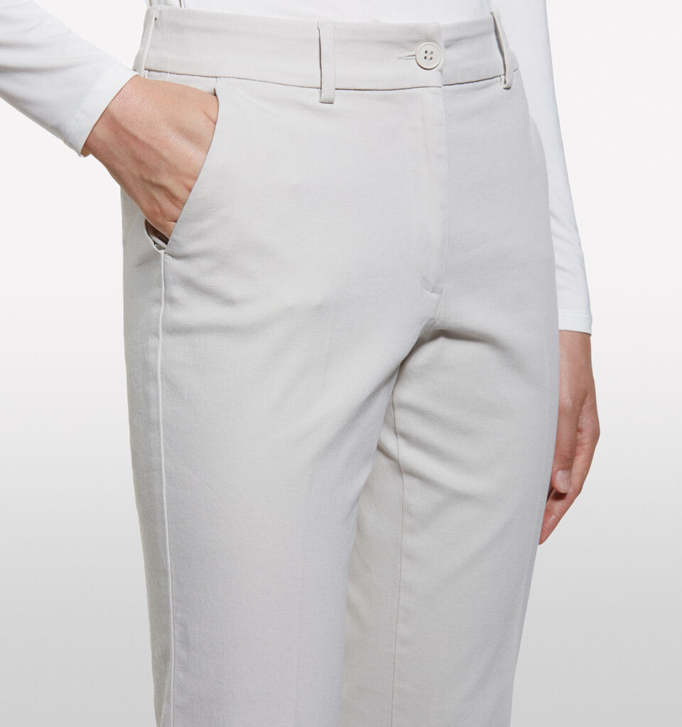 Beige Flare-Fit-Hose - flare hosen für damen - Beige | Sisley image number 4